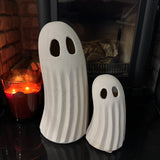 Standing White Ceramic Ghost Ornament - Show Stoppers!

Available in 2 sizes: Small 26.5cm &amp; Large 41cm