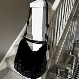 Accessories by Park Lane&nbsp;
BAG94 High quality luxury Faux Fur Bag 36x29cm with detailed knotted straps&nbsp;
Colour - Ebony Black
