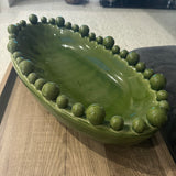 Coco Glazed Bobble Oval Bowl 57cm