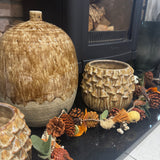 Autumnal colourful Garland 120cm which includes pinecones, pumpkins, orange &amp; green foliage leaves...&nbsp;