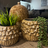 Stoneware Mushroom Planter - 2 sizes