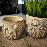 Neutral Mushroom Planters - 2 sizes