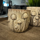 Neutral Mushroom Planters - 2 sizes