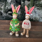 Christmas Ruth Rabbit in a Xmas Tree costume