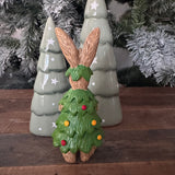 Christmas Ruth Rabbit in a Xmas Tree costume