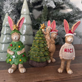 Christmas Ruth Rabbit in a Xmas Tree costume