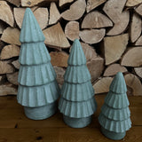 Rough Ceramic Tiered Tree with a little sparkle&nbsp;
Colour - Mint Green&nbsp;
Available in 3 sizes; Small 20cm, Medium 28cm &amp; Large 37.5cm&nbsp;