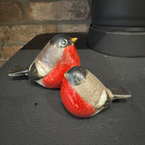 Ceramic Hanging Red Robin 5cm Ornament