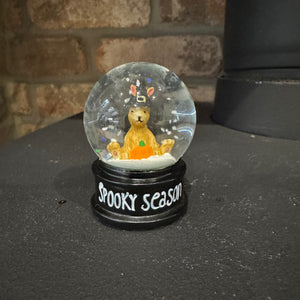 Halloween Witch Ruth Rabbit super small cute 6cm Snow Globe