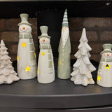 Ceramic Neutral glazed Tree - 3 sizes