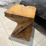 Makasi Teak unique Teak small statement pieces;
Teak Solid Z Twist Stool / Table 40cm&nbsp;