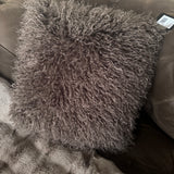 Malini - Soft Square 45cm Faux Mongolian Tibet Cushion&nbsp;
Colour - Coffee