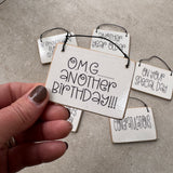 Small Wooden Gift tag / Signs
