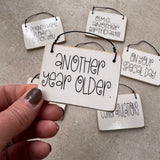 Small Wooden Gift tag / Signs