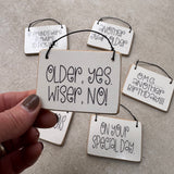 Small Wooden Gift tag / Signs