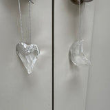 Crystal Hanging Decoration - Heart 4.5cm