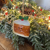 Fun Christmas Hanging Decoration - Mince Pie