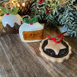 Fun Christmas Hanging Decoration - Mince Pie