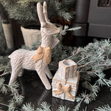 Christmas Present Candleholder 9cm