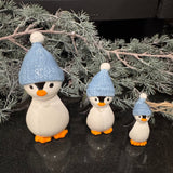 Christmas Ceramic hanging Penguin with blue hat