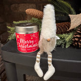 Christmas Candle & Gonk Gift Set