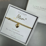 Life Charms the Thoughtful Jewellery Co.


Just Because Gold Plated Bracelet Collection;
Charm - Puffed hearts
Quote - Mum&nbsp; &nbsp;You are a marvellous mum&nbsp;x