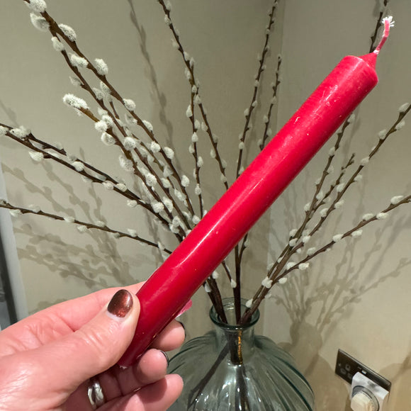 Bougie La Française Tapered Candle - Rouge