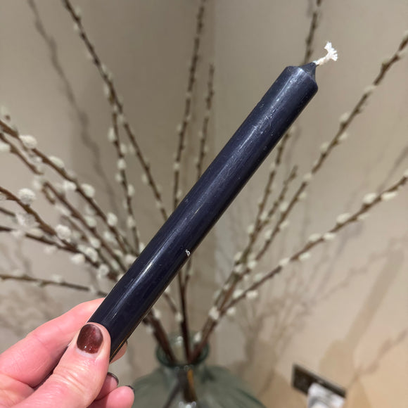 Bougie La Française Tapered Candle H20 x D2.2cm
Colour - Black / Noir

Bougie La Française, Maison Bergers sister company.