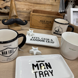 Wooden quotable box - 'Man Box Bits and Bobs'