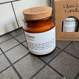Glass Jar Candle - Home definition