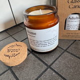 Glass Jar Candle - Home definition