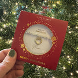 Life Charms the Thoughtful Jewellery Co.


Just Because Silver plated Christmas Bracelet Collection;
Charm -&nbsp;gold open heart
Quote - For my amazing Mum