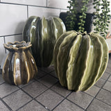 Olive Poppy Seed Vases | 2 Sizes