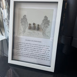 Framed Pebble Script Art - Our Mum, Our Everything