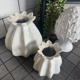 White Poppy Seed Vases | 2 Sizes