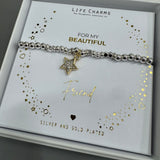 Life Charm Silver Bracelet - ‘Charming Bestie'