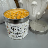 Just Because Tin Candles - Wedding Day