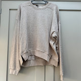 Chalk - Kerrie Beige Sweatshirt