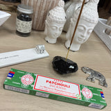 Satya most famous incense brands in the world - Hand rolled in India
15g Box of Satya of Incense Sticks
Approx 20cm in length and 10-12 sticks per box
Fragrance - Patchouli