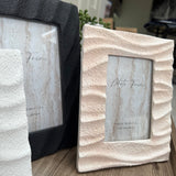 Light Tan sandy textured Photograph Frame 6x4"