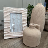 Light Tan Sandy Textured wavy Photograph Frame 6x4"