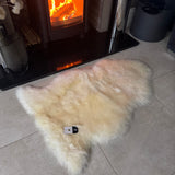 Hanlin Sheepskin Premium Large Rug - Light Chocolate