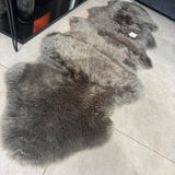 Hanlin Sheepskin Premium Double Rug - Pewter