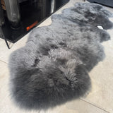 Hanlin - Pure New Wool Genuine Double Sheepskin
Premium Double Rug 160x65cm
Colour - Grey