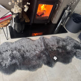 Hanlin - Pure New Wool Genuine Double Sheepskin
Premium Double Rug 160x65cm
Colour - Grey