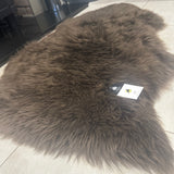 Hanlin Sheepskin Premium Large Rug - Light Chocolate