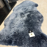 Hanlin - Pure New Wool Genuine Sheepskin
Premium Large Rug Colour - Navy with Light Tip&nbsp; +95cm