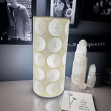 Light Glow Ceramic Lamp - Circles