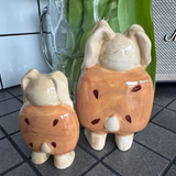 Easter Ceramic Hot Cross Bunny - 2 sizes