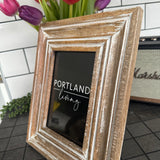 Whitewashed Wooden Rustic Large Photograph Frame H29.5cm&nbsp;&nbsp;

Photograph Size 5x7"&nbsp;